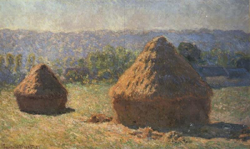 Claude Monet Haystacks oil painting image